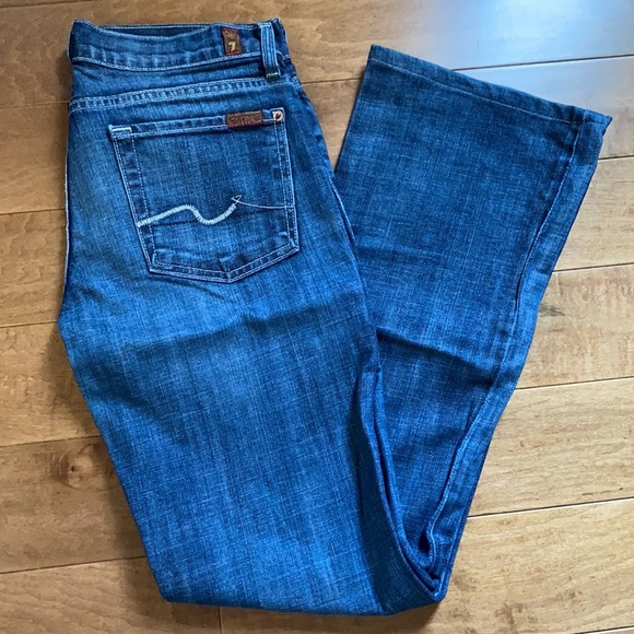 7 For All Mankind Jeans  Womens Sz 28 - Picture 6 of 8